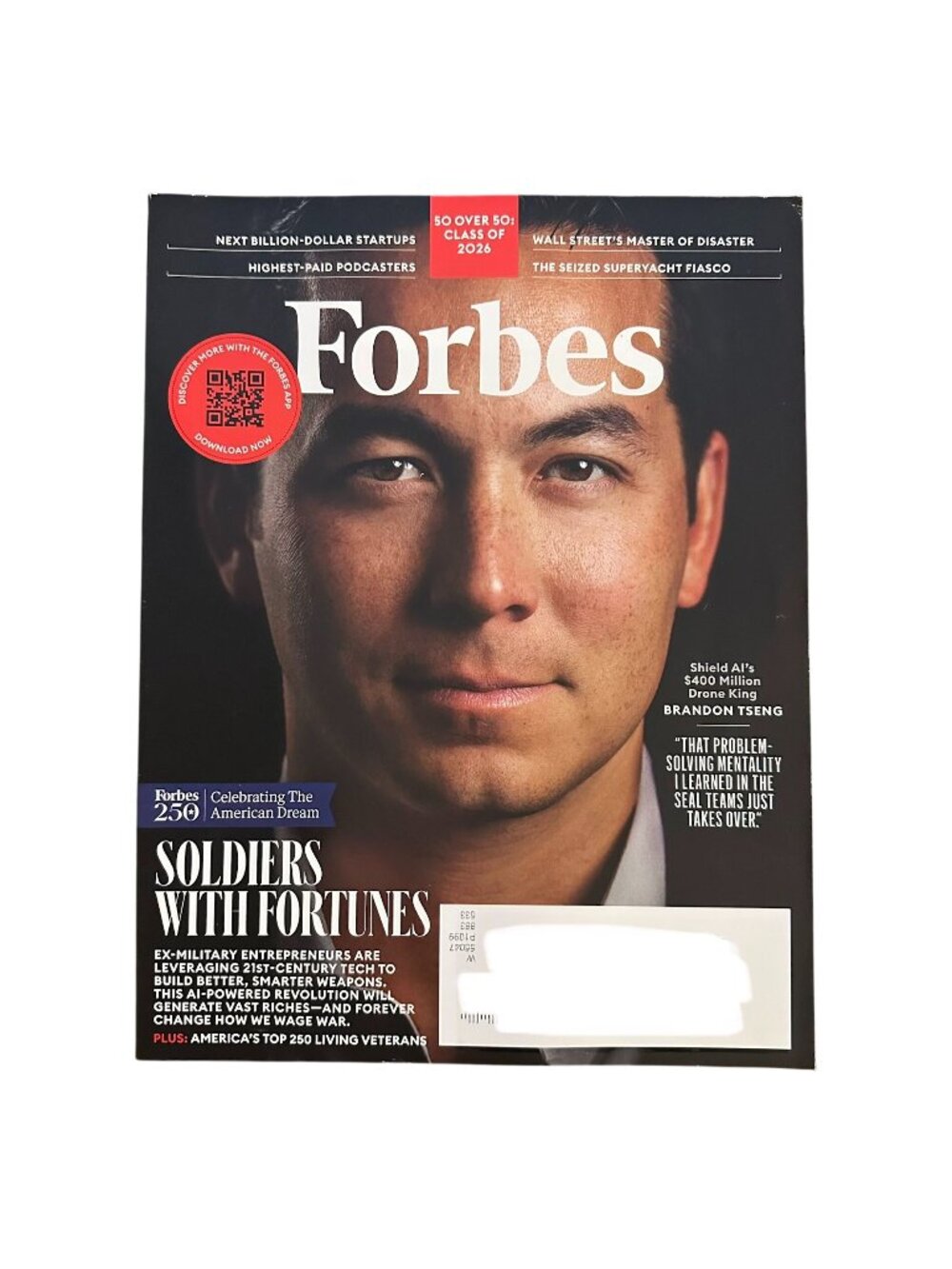 Forbes Magazine August/September 2026 Soldiers with Fortunes Forbes 250